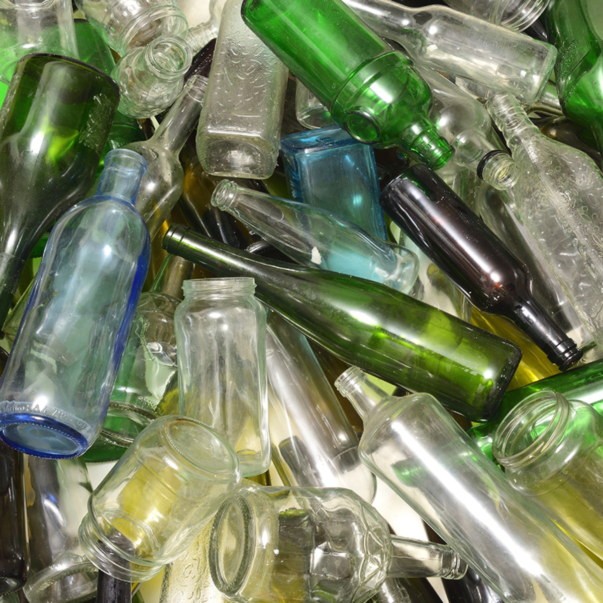 Glazen verpakkingen.